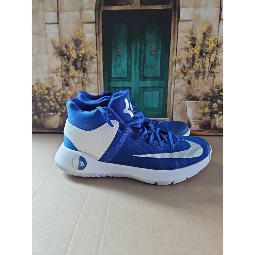 Nike KD Trey 5 Men Basketball Shoe 844590-411 Game Royal/White Sz 12
